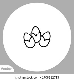 Pistachio icon sign vector,Symbol, logo illustration for web and mobile