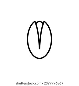 pistachio icon vector nut icon