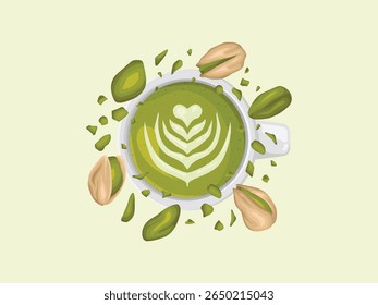 pistachio kunafa pó dubai viral snack noz vegan espalhar bar café cru leite doce dieta sobremesa arte