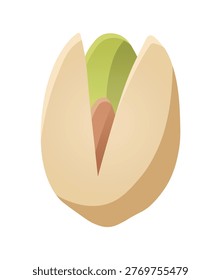 Pistachio Nut in Open Shell
