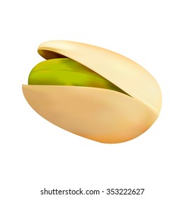 pistachio, vector graphics