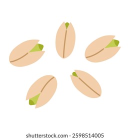Pistachios, raw gourmet snack and first-class ingredient for desserts. 