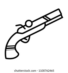 pistol gun icon