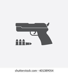 Pistol Icon.