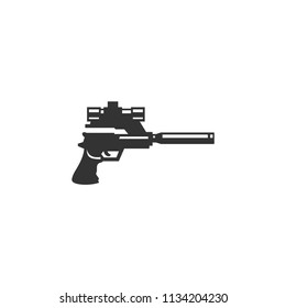 Pistol icon templates