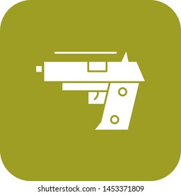Pistol icon for your project
