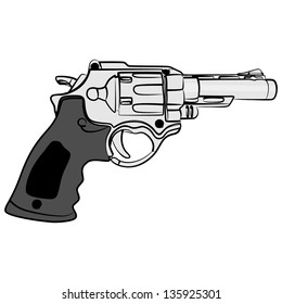 Pistol, illustration