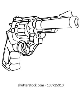 Pistol, illustration