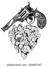 Pistol tattoo