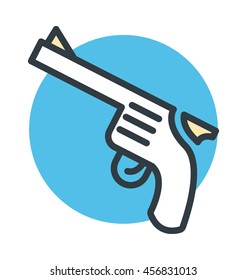 Pistol Vector Icon