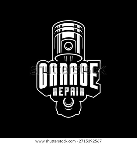 Piston engine, garage repair simple design 