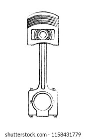 piston engine piece icon