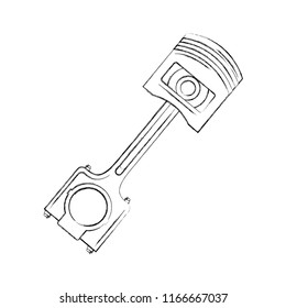 piston engine piece icon