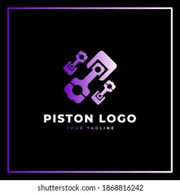 Piston Gear Purple Gradation Concept