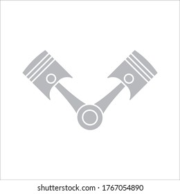 Piston icon. editable. vector illustration