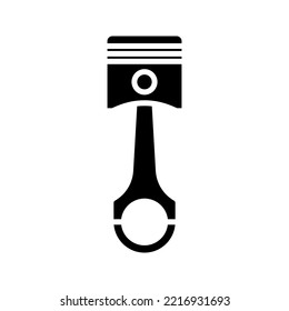Piston icon. engine piston sign. vector illustration