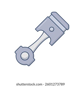 piston icon flat vector design 