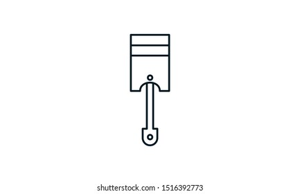 piston icon illustration isolated vector sign symbol