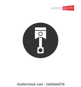 Piston Icon Logo Design Vector
