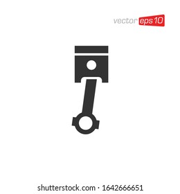 Piston Icon Logo Design Vector