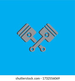 PISTON ICON , SCRUFFY ICON VECTOR
