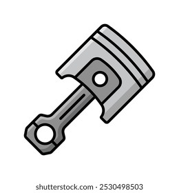 ícone de pistão modelo de design de vetor simples e limpo
