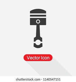 Piston Icon Vector Illustration Eps10