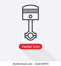Piston Icon Vector Illustration Eps10