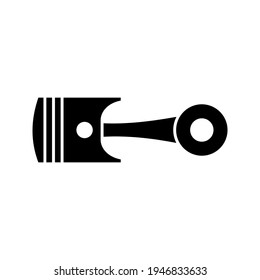 Piston icon. vector machine, vector illustration.