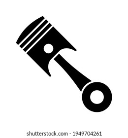 Piston icon. vector machine, vector illustration.