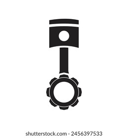 Icono de pistón Ilustración de Plantilla de Vector Diseño de logotipo