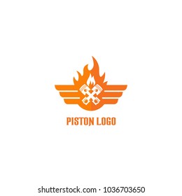 Piston Logo Design