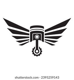 Piston logo images illustration design