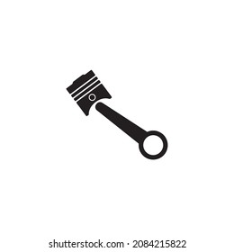 Piston Logo with monochrome style