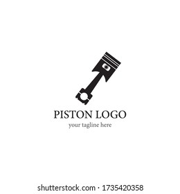 Piston logo template vector icon design