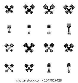 piston logo vector illustration eps 10