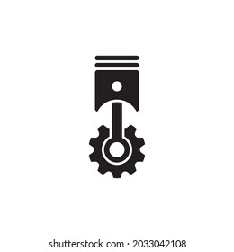 piston Vector icon design illustration Template