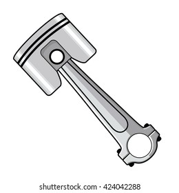 Piston Vector Illustration