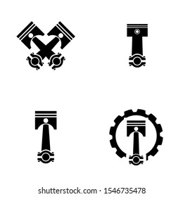 piston vector logo illustration eps 10