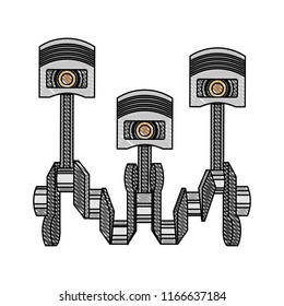 pistons crankshaft internal combustion engine automotive industry