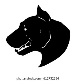 Pit bull 
Sticker logo