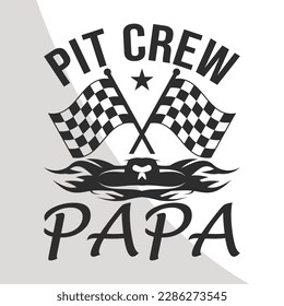 Pit Crew Svg, Race Family, Pit Crew, Racing sayings, Racing Quote, Car Race, Racing Gifts, Race Track Eps, Cricut file, Eps10 svg