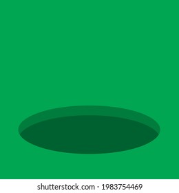 Pit vector background. Hole background. Vector illustration.