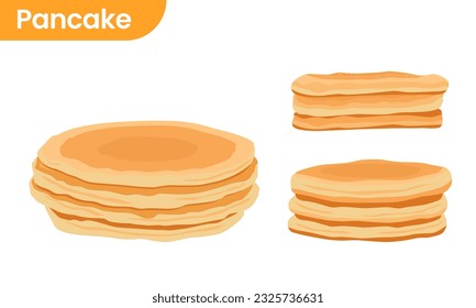 Pita bread icon for bakery shop or food design. Vector illustration.