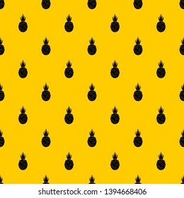 Pitaya, dragon fruit pattern seamless vector repeat geometric yellow for any design