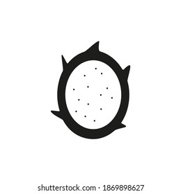 Pitaya icon element of fruit icon for mobile concept and web apps. Thin line pitaya icon can be used for web and mobile. Premium icon on white background