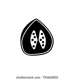 pitaya icon. Elements of Indian Culture icon. Premium quality graphic design. Signs, outline symbols collection icon for websites, web design, mobile app, info graphic on white background