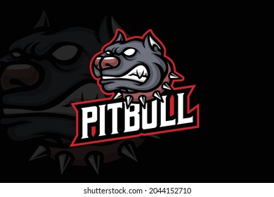 Pitbull - Plantilla de logotipo de salida