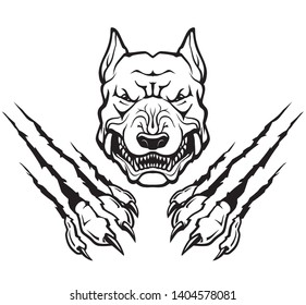 Pitbull Raging Rip Surface Attack
