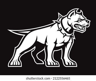 PitBull-Vektorgrafik-Logo, Sportemblem